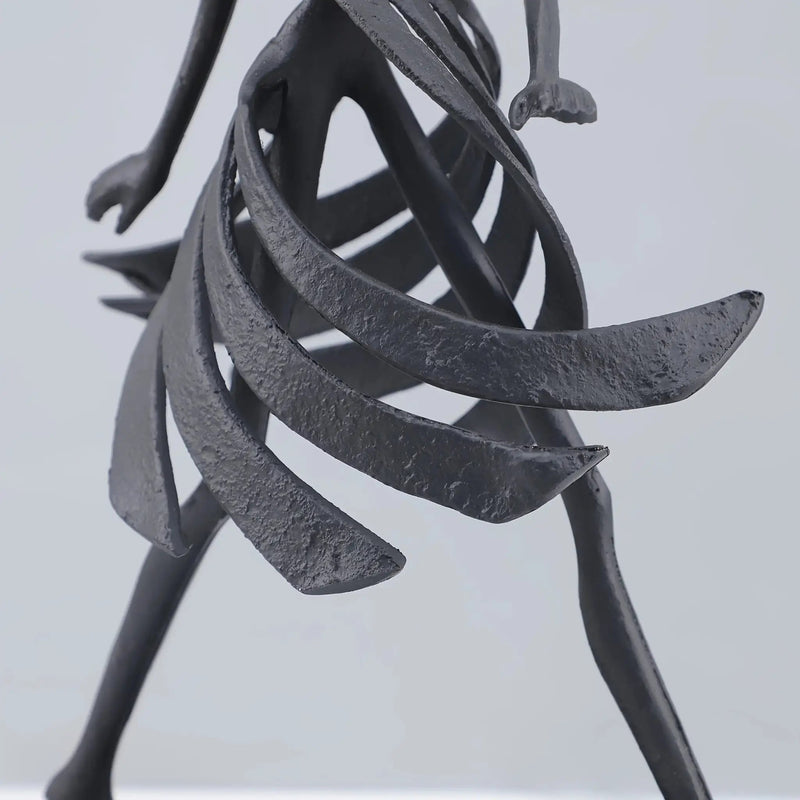 Abstract Dancing Lady Sculpture for Modern Home Decor by House Of Avana
