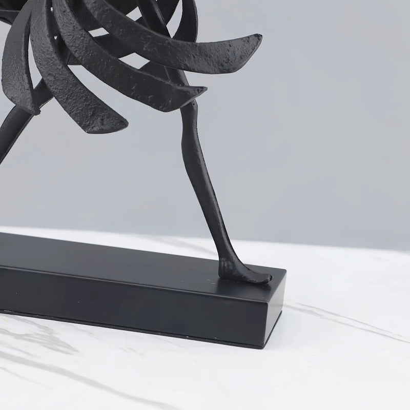 Abstract Dancing Lady Sculpture for Modern Home Decor by House Of Avana