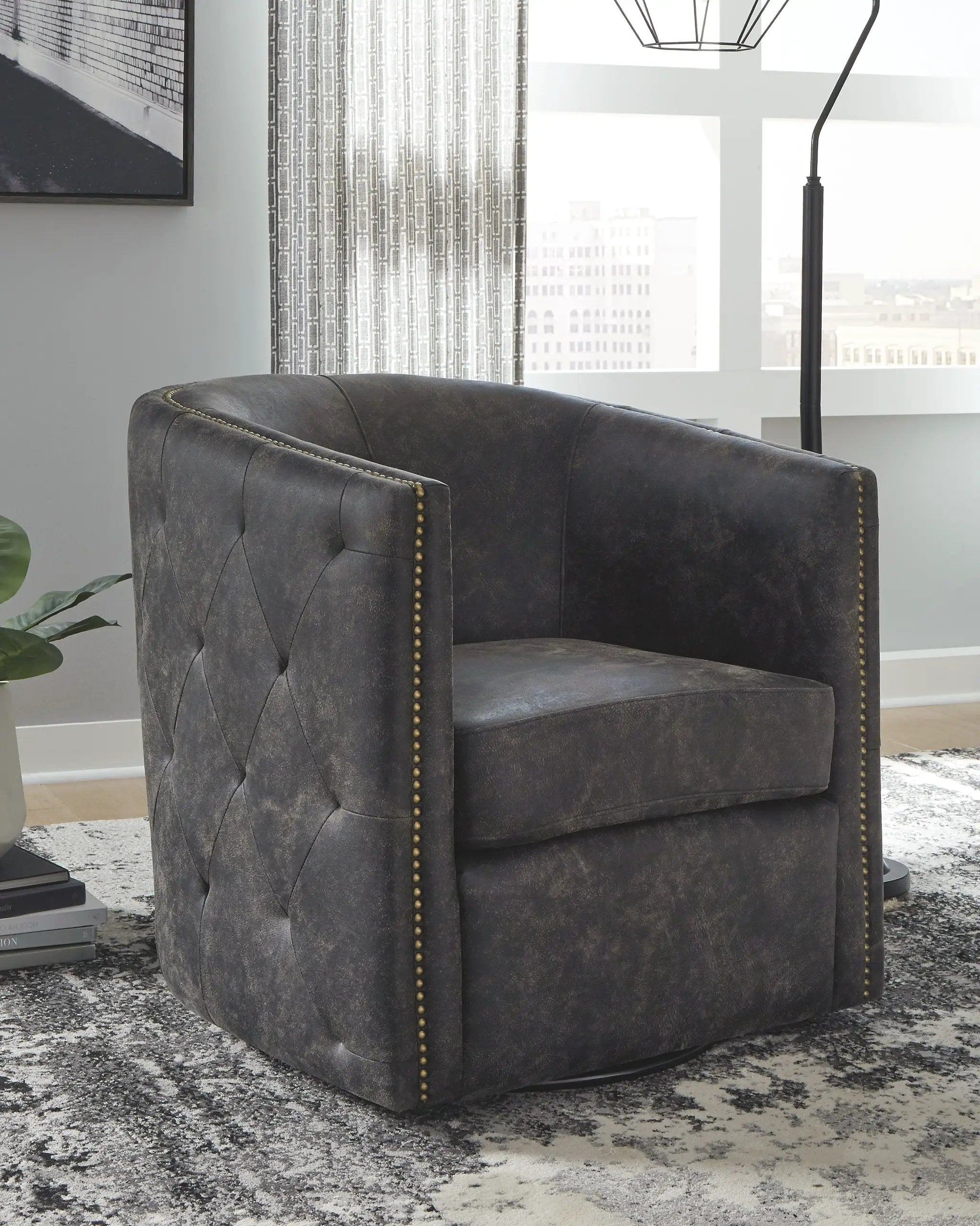 Brentlow - Swivel Accent Chair by Unique Piece Furniture