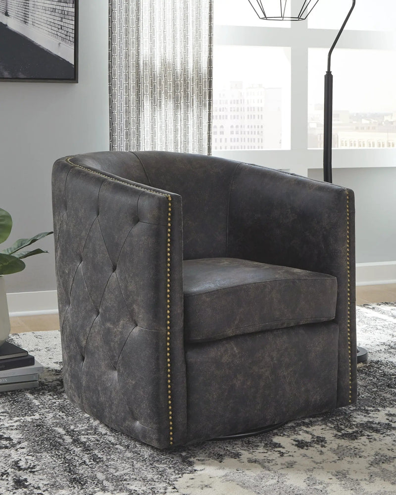 Brentlow - Swivel Accent Chair by Unique Piece Furniture