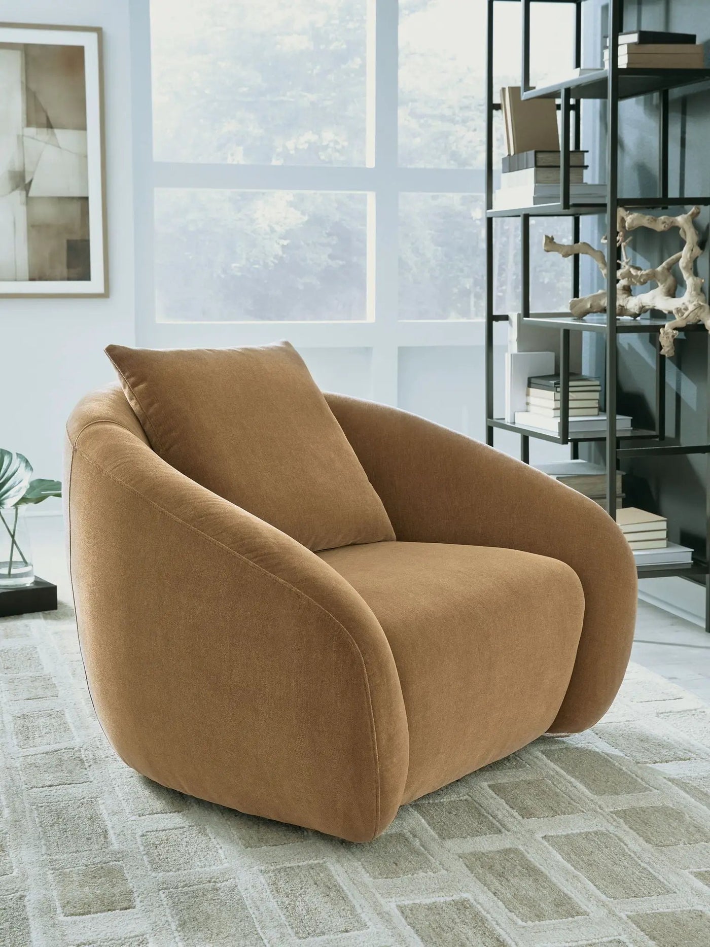 Yahya - Swivel Accent Chair by Unique Piece Furniture