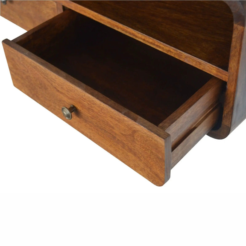 Floating Open Console - Chestnut by Unique Piece Furniture