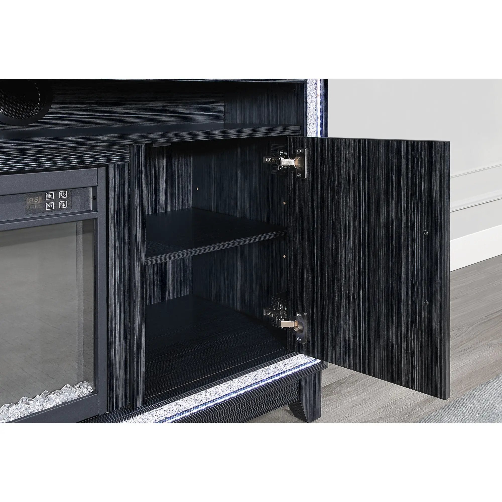 Almera - Fireplace With Adjustable Temperature And LED Options by Unique Piece Furniture