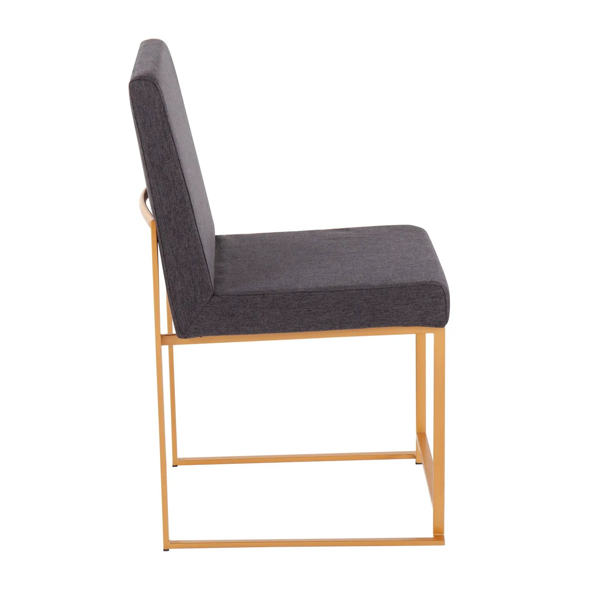Fuji - Contemporary Stylish Frame, High Back Dining Chair (Set of 2) by Unique Piece Furniture