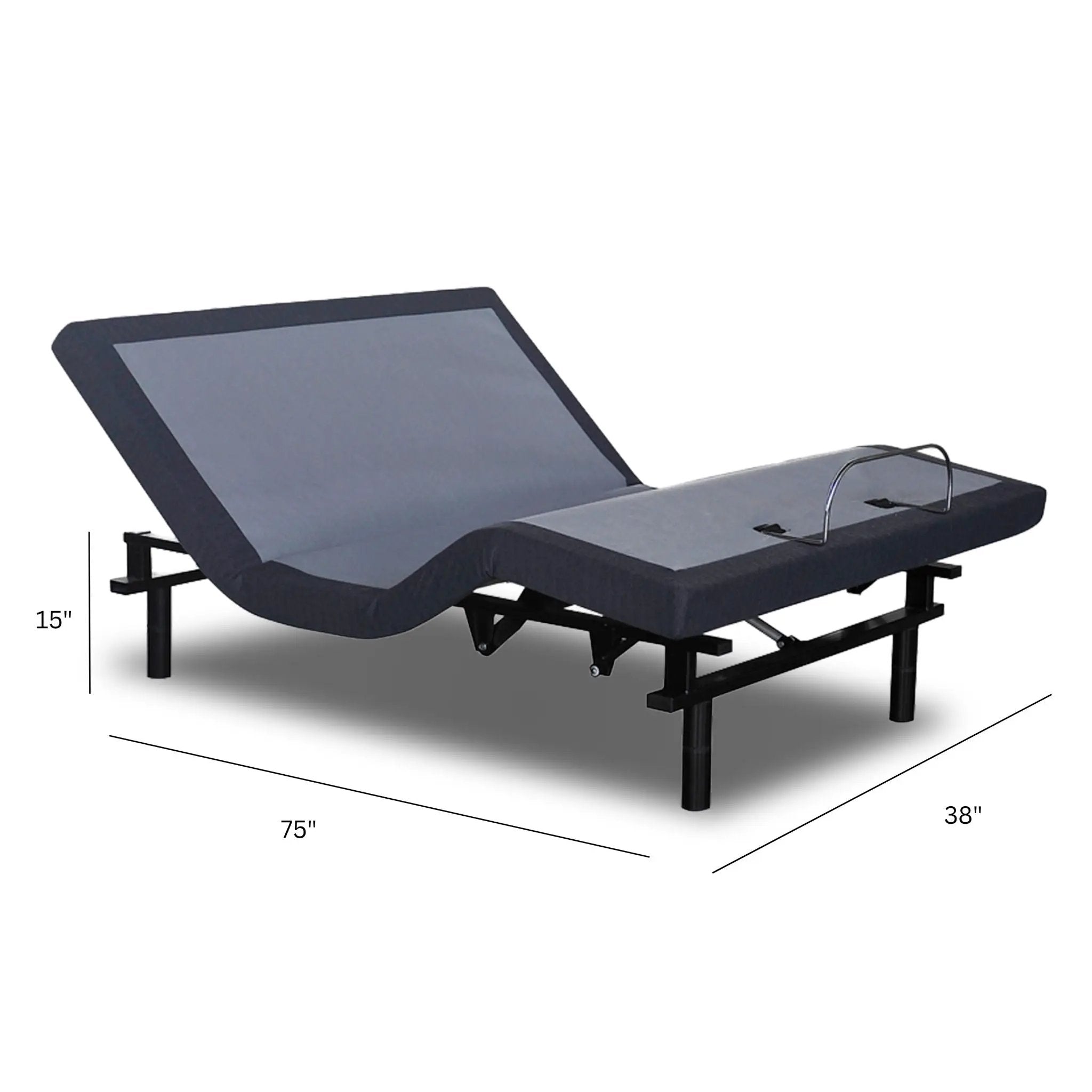 Bt2500 - Adjustable Bed Base With Full-Range Positions Adjustment by HouseOfZazla