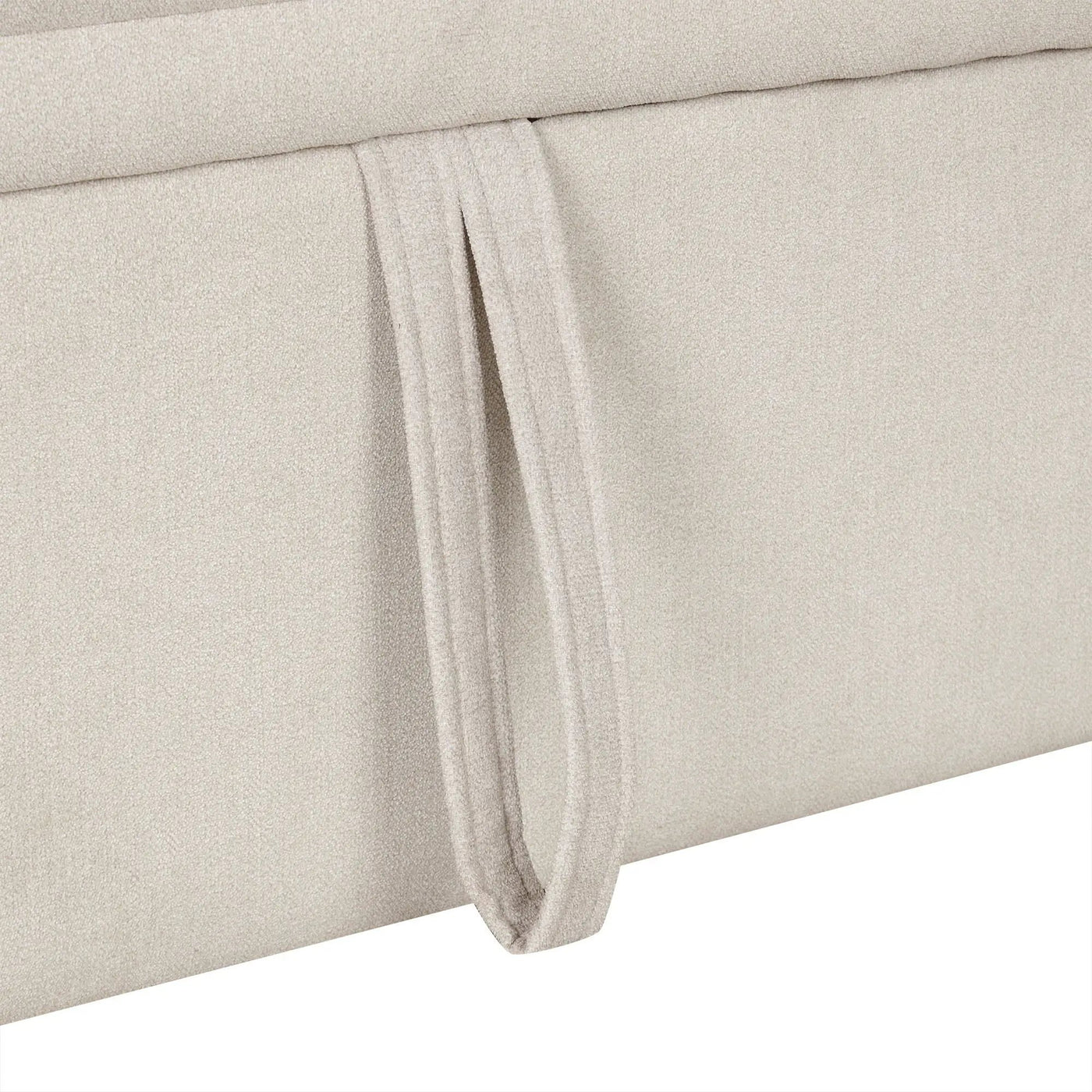 Oversized Sectional Sofa U-Shaped Sofa Couch Pull-Out Sofa Bed With Two Throw Pillows For Living Room by HouseOfZazla