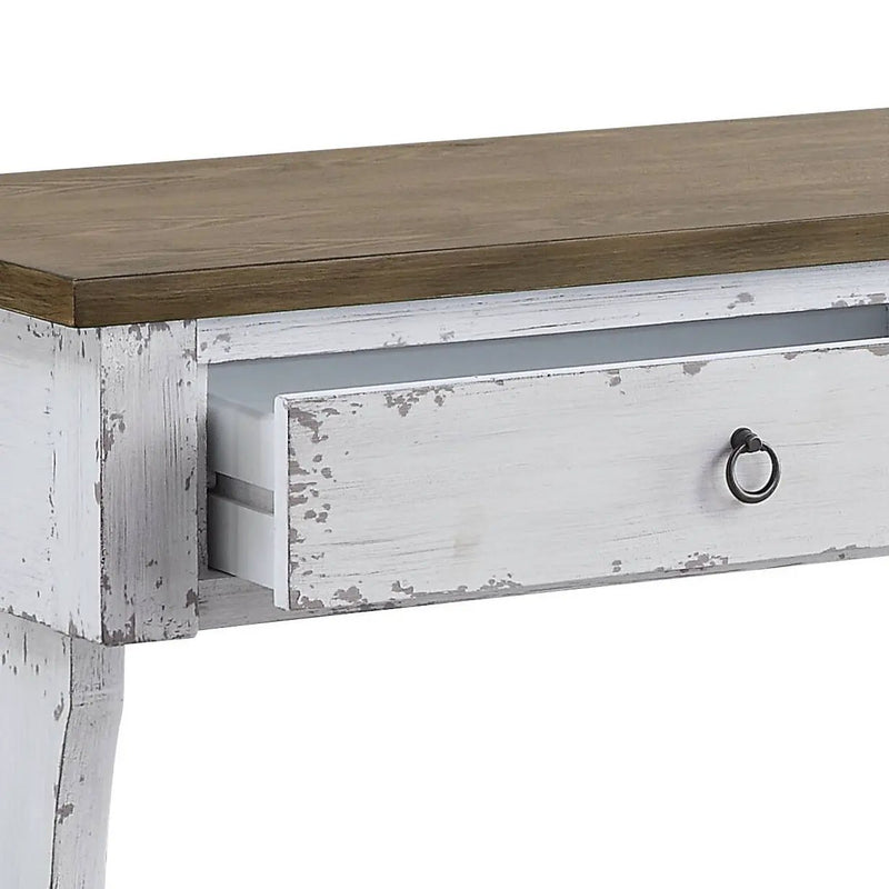 Carminda - Console Table - Antique White by Unique Piece Furniture