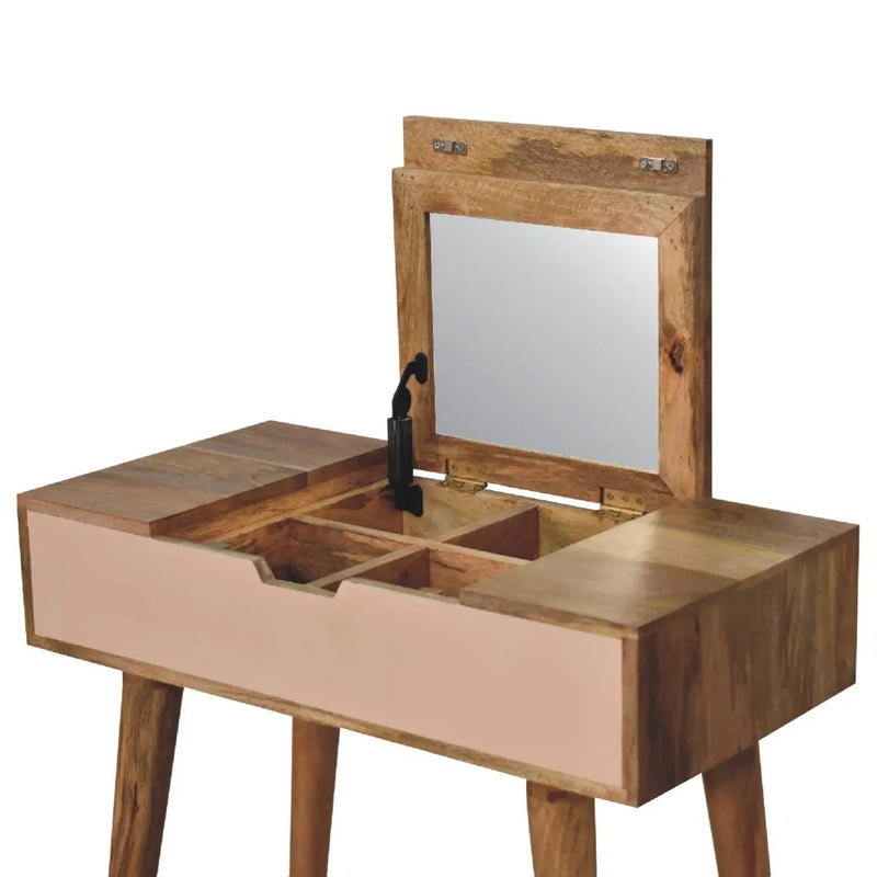 Mini Dressing Table - Pink by HouseOfZazla