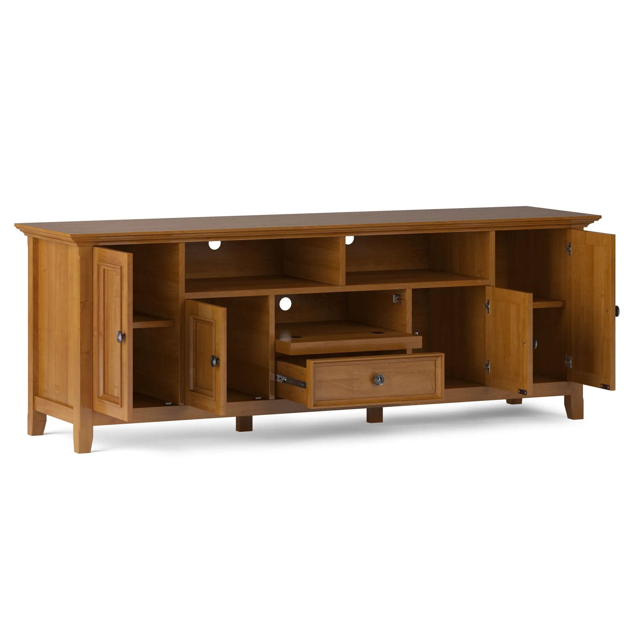 Amherst - Handcrafted Wide TV Media Stand by HouseOfZazla