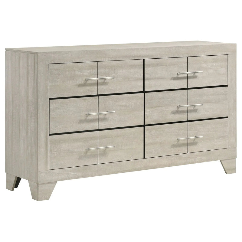 Trenton 5-piece Full Bedroom Set Rustic Cream by Unique Piece Furniture