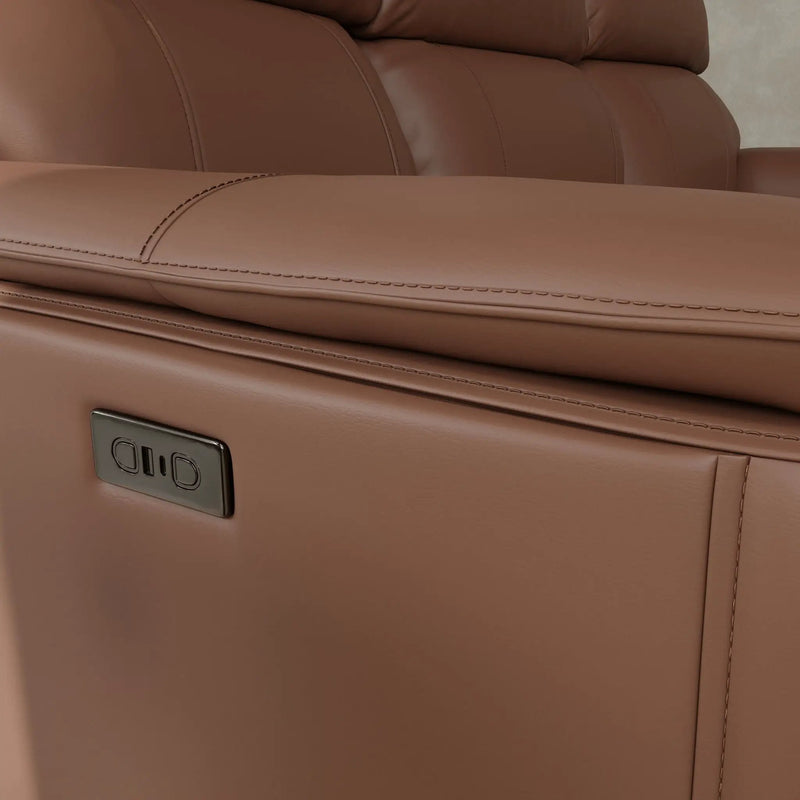 Oslo - Dual Power Reclining Sofa by Unique Piece Furniture