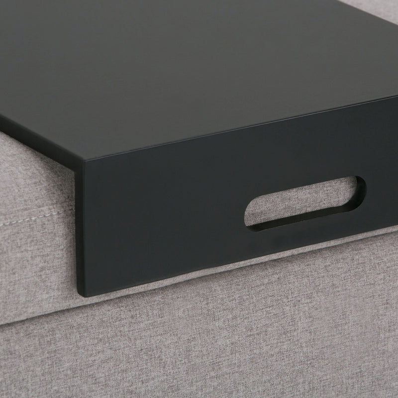 Oregon - Contemporary Storage Ottoman Bench With Tray by Unique Piece Furniture