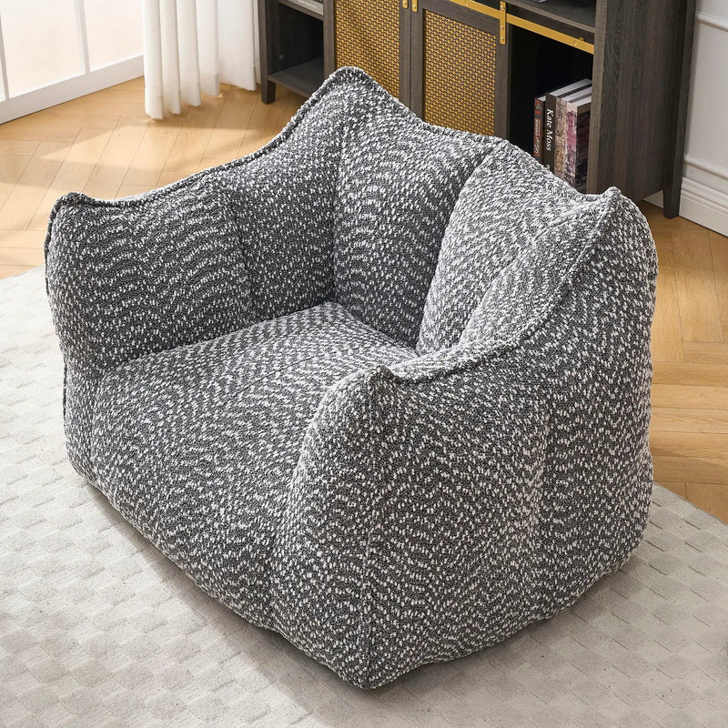 Comfortable Chenille Sofa Chairs With Highly Resilient Foam by HouseOfZazla