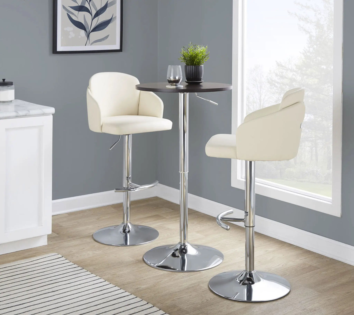 Adjustable Contemporary Bar Table by HouseOfZazla