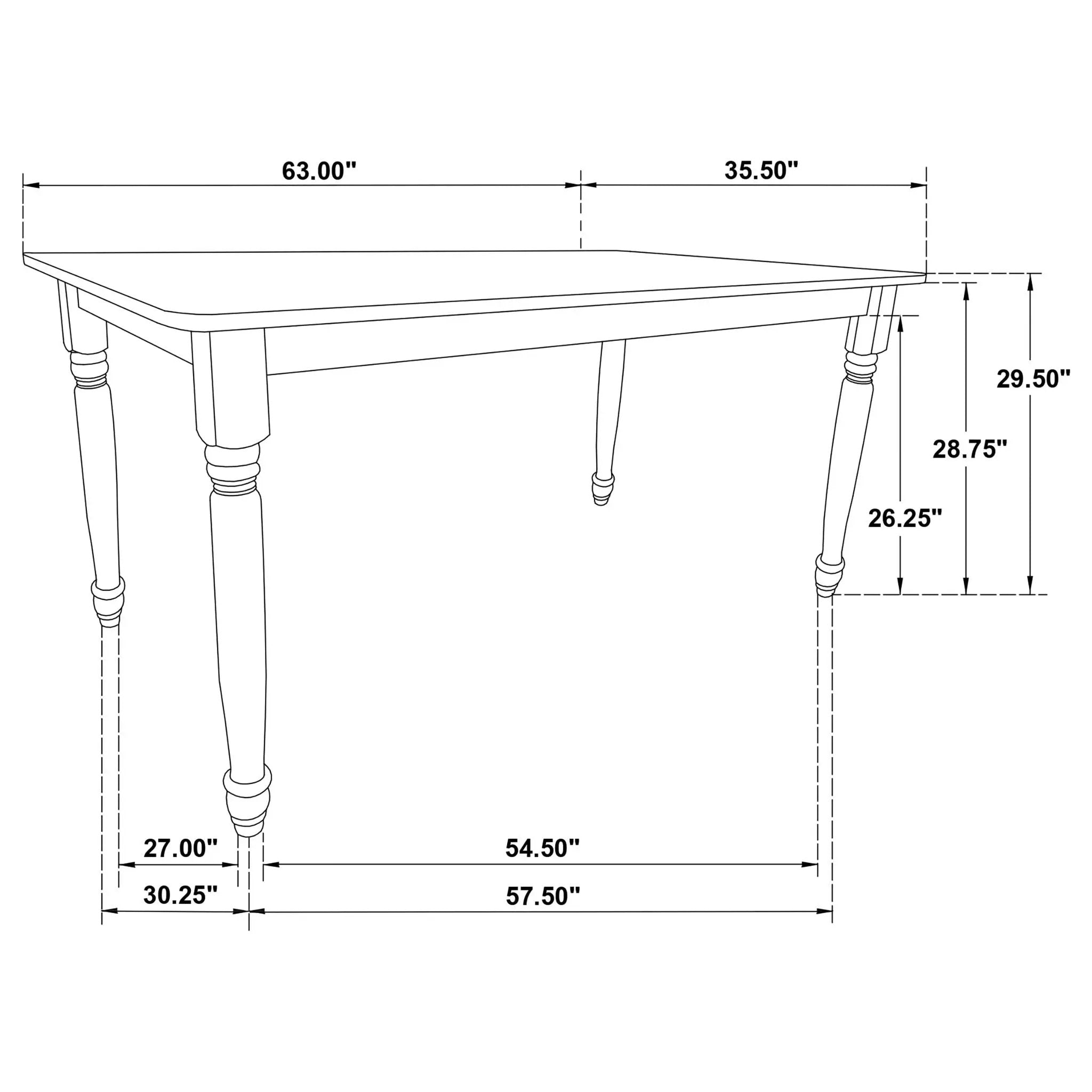 Keystone - Rectangular Dining Set by HouseOfZazla