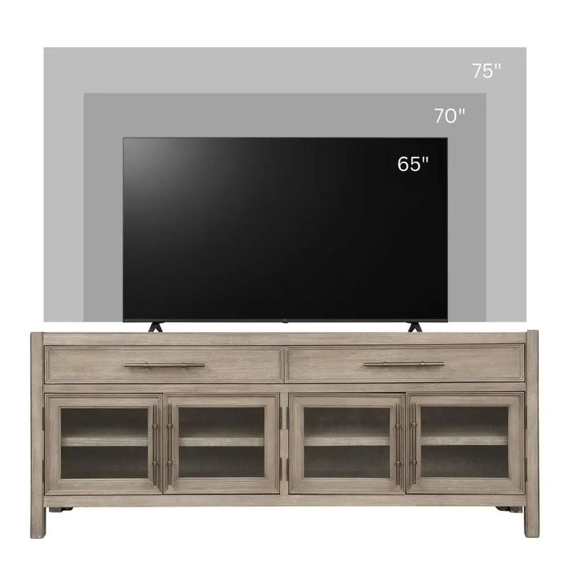 Cypress Lane - TV Stand Console - White Oak by HouseOfZazla