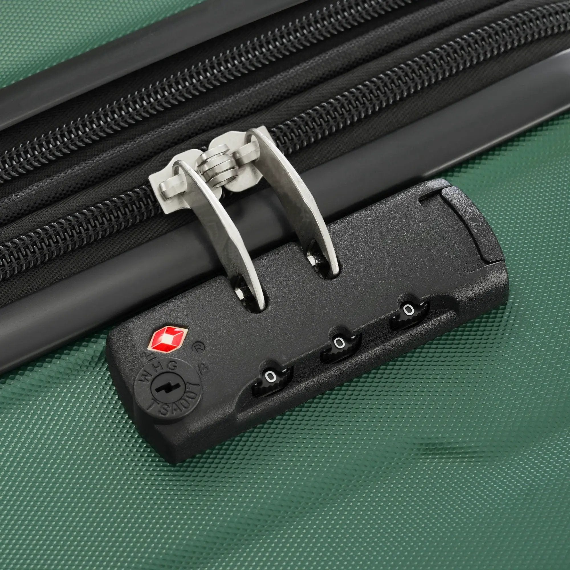 2 Piece Luggage Set With Bags Expanable Spinner Wheels ABS Lightweight Suitcase With Tsa Lock 20" / 28" by HouseOfZazla