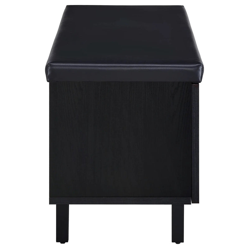 Clackamas - 2 Door Storage Bench With Padded Seat