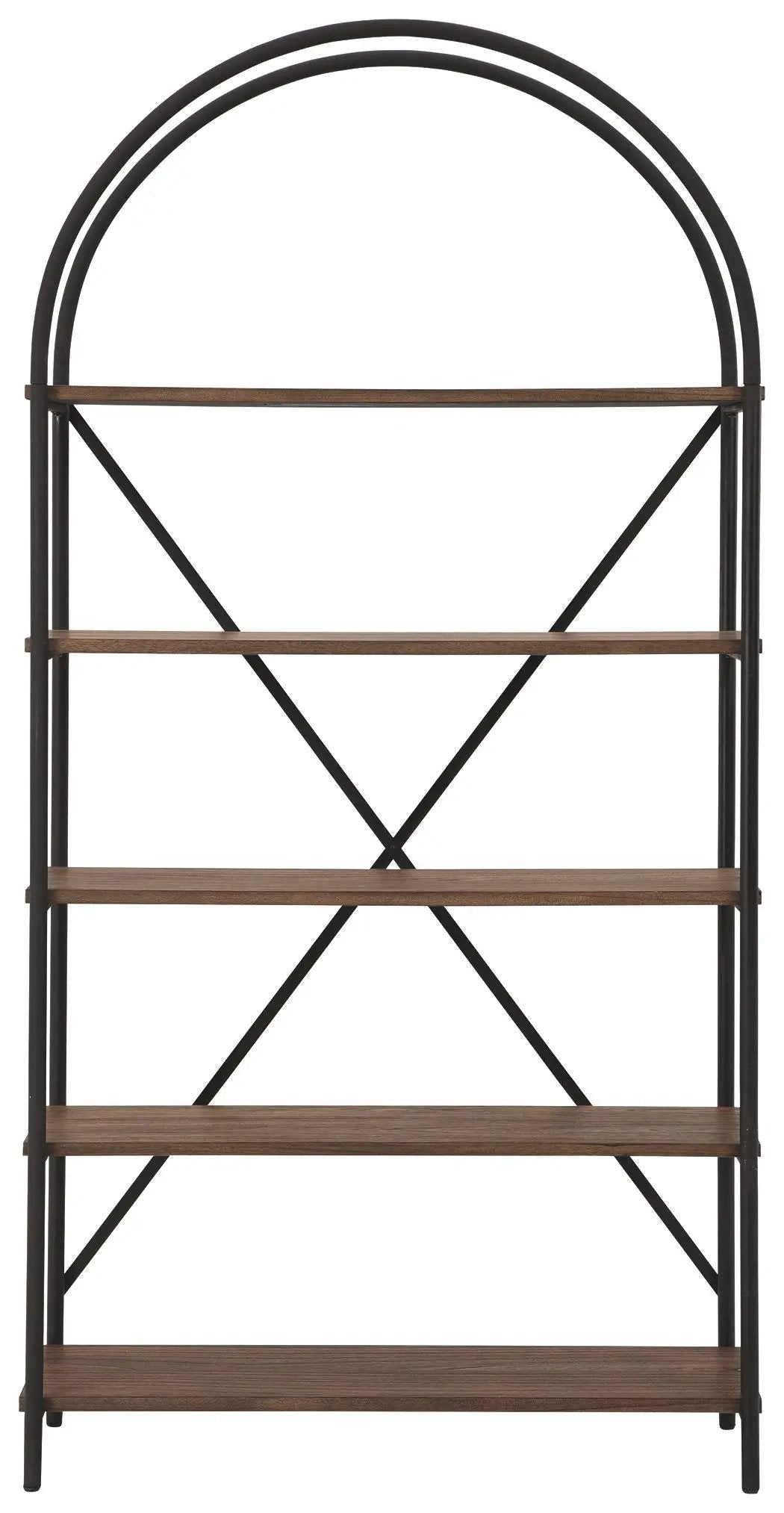 Galtbury - Bookcase - Brown / Black by Unique Piece Furniture