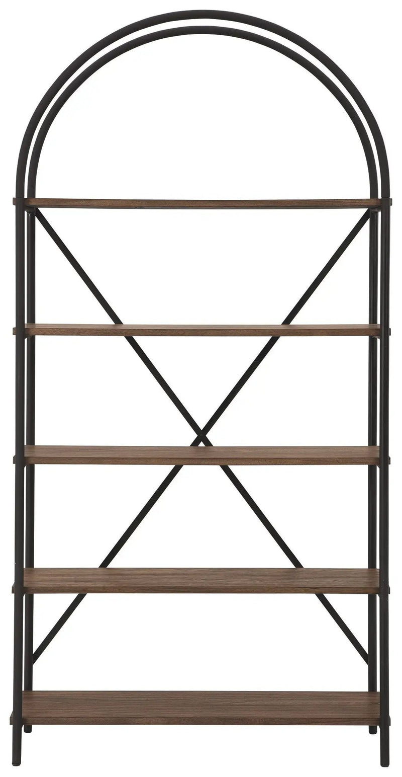 Galtbury - Bookcase - Brown / Black by Unique Piece Furniture