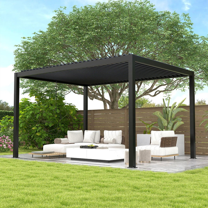 Louver Pergola Aluminium Frame & Louvers by Unique Piece Furniture