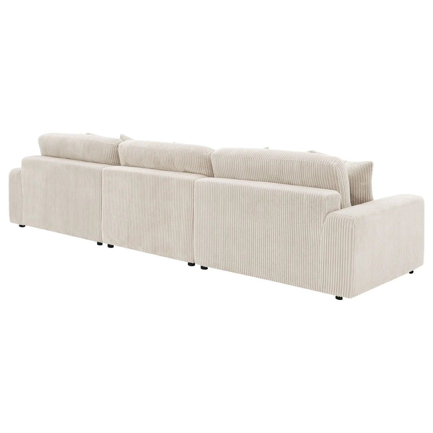 Cassidy - Upholstered Sectional Sofa With Reversible Cushions by HouseOfZazla