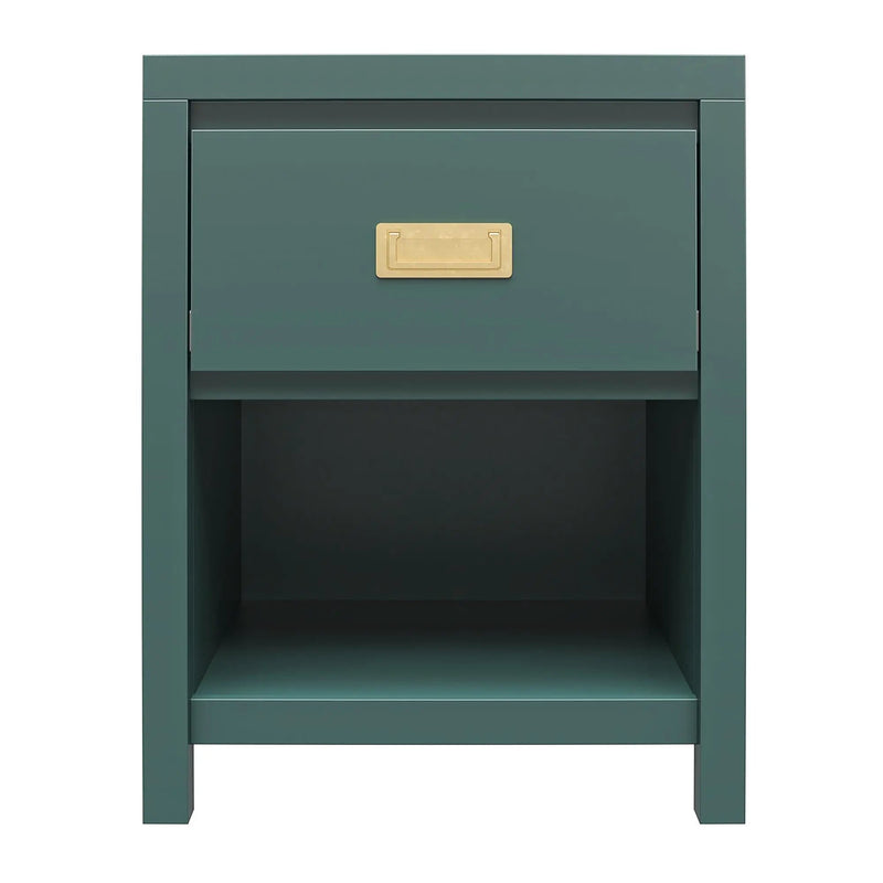 Haven - 1 Drawer Nightstand - Green by Unique Piece Furniture