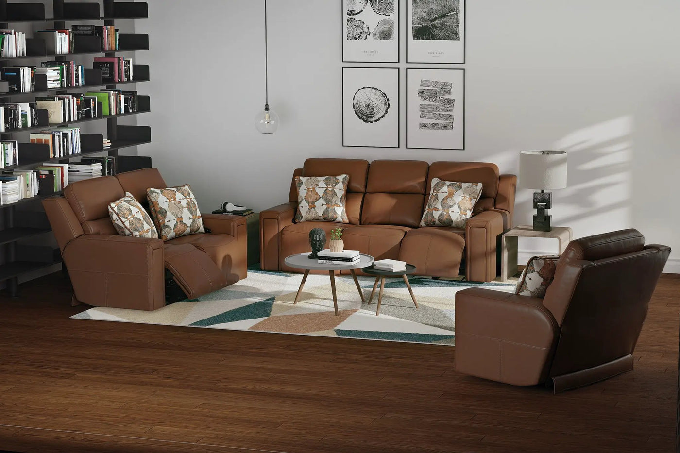 Arezzo - Power Headrest Power Lay Flat Recliner With Zero Gravity/Extended Ottoman by Unique Piece Furniture
