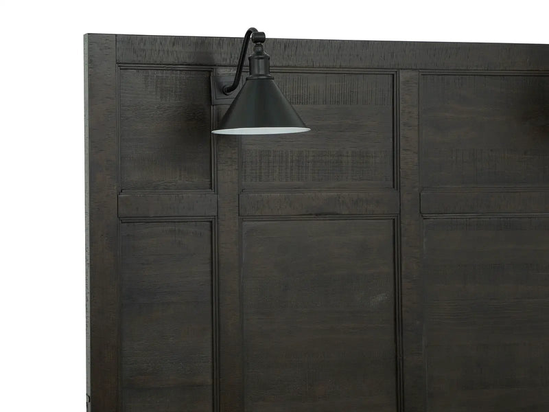 Westley Falls - Complete Lamp Panel Bed With Regular Rails by Unique Piece Furniture