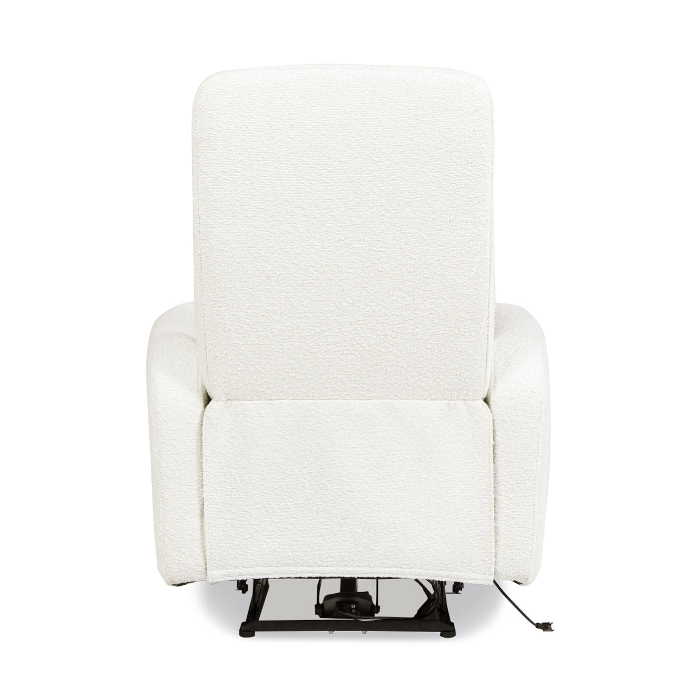 Bloomy - High Back Power Recliner Motion Chair - Chiffon White by HouseOfZazla