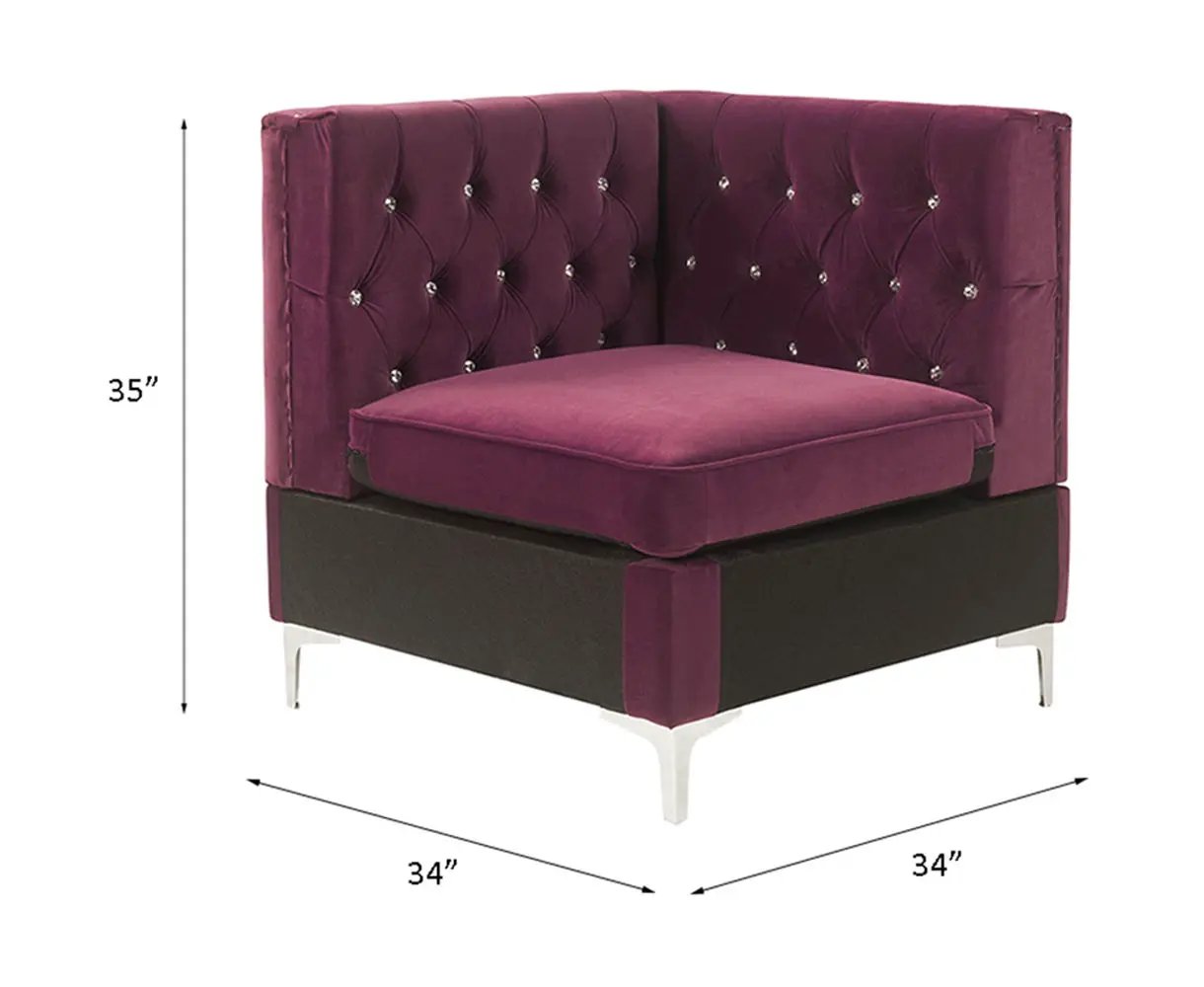 Jaszira - Modular - Wedge by Unique Piece Furniture
