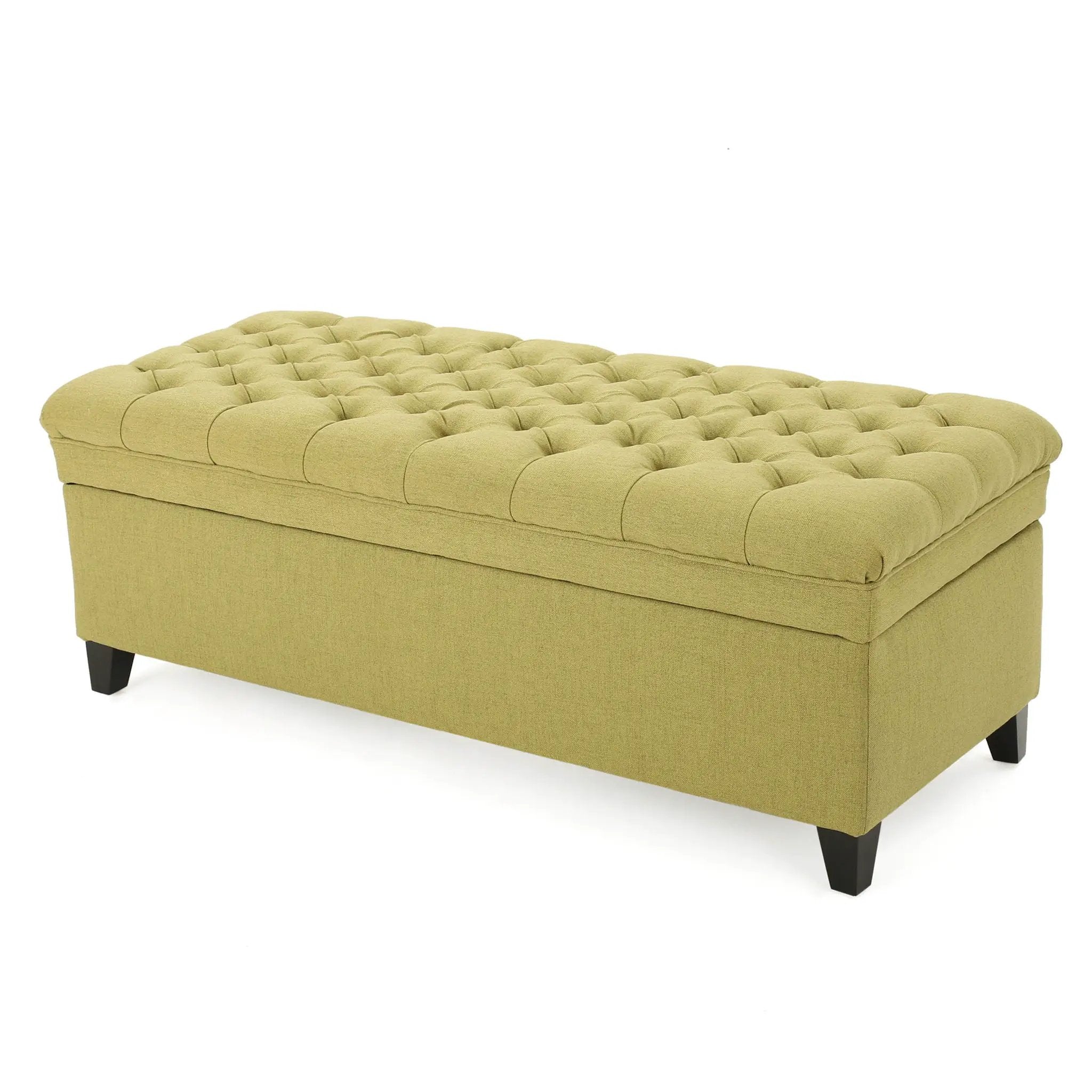 Juliana Storage Ottoman With Birch Legs by HouseOfZazla