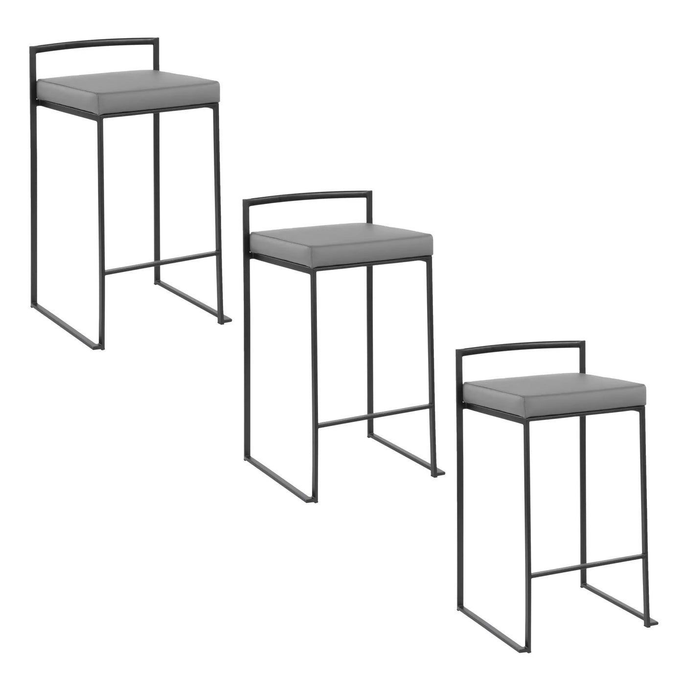 Fuji - Contemporary Style Stackable Counter Stool by HouseOfZazla