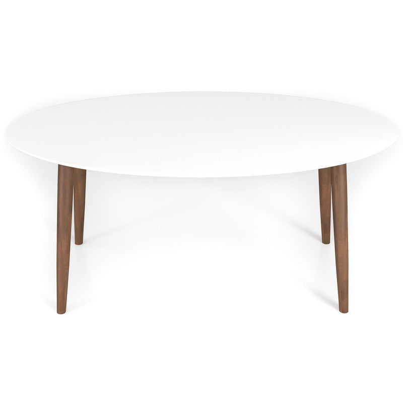 Ada - Mid-Century Modern Style Oval Dining Table by HouseOfZazla