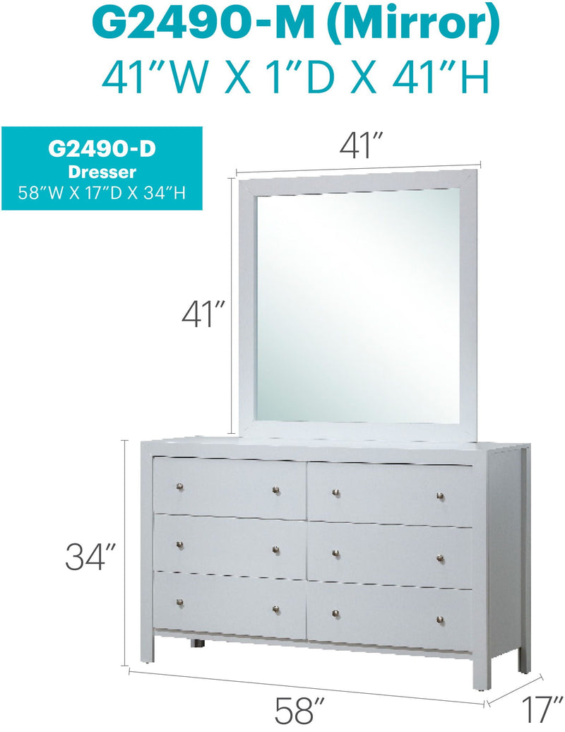Elegant Transitional Dresser by Unique Piece Furniture