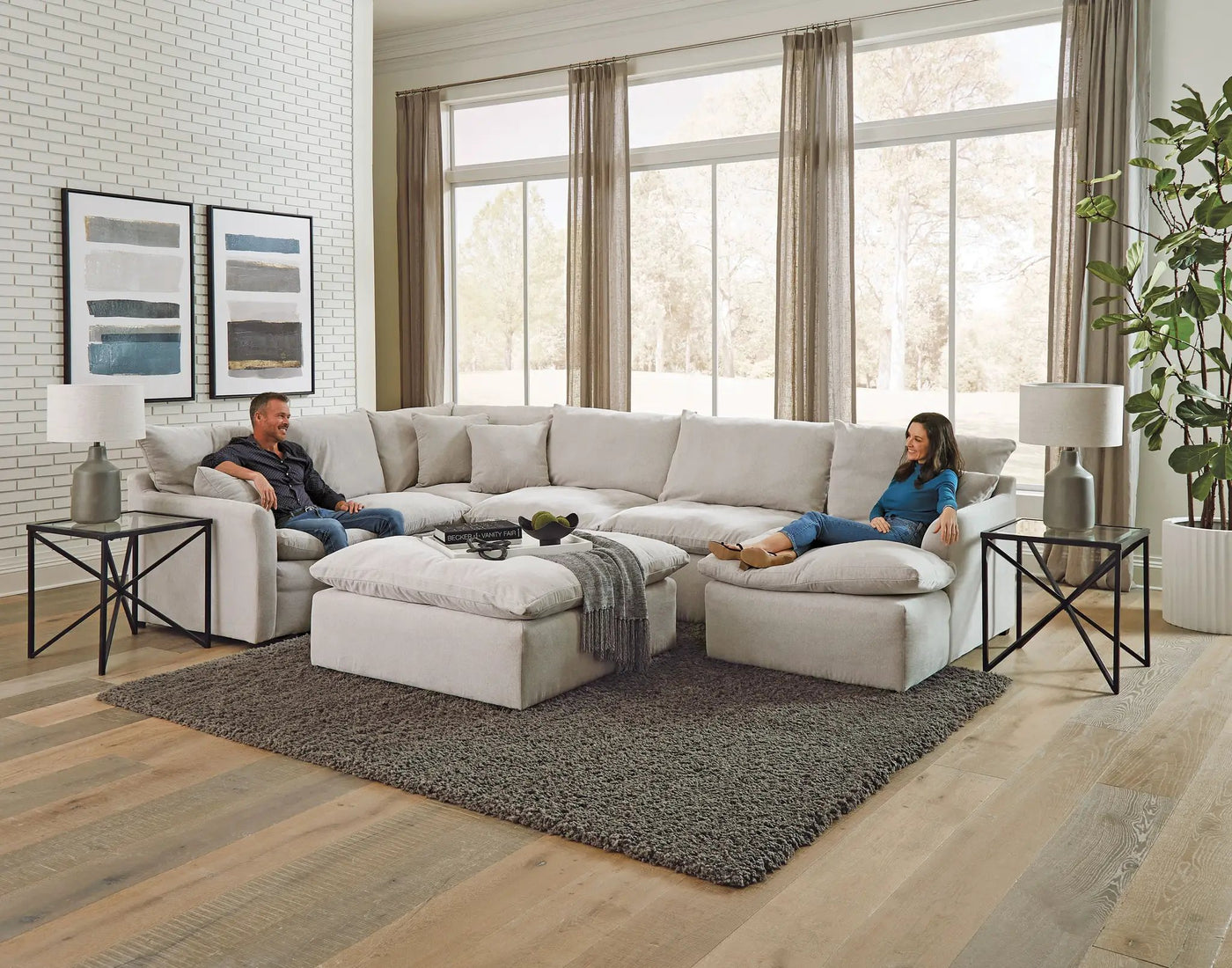 Harper - Cocktail Ottoman by Unique Piece Furniture