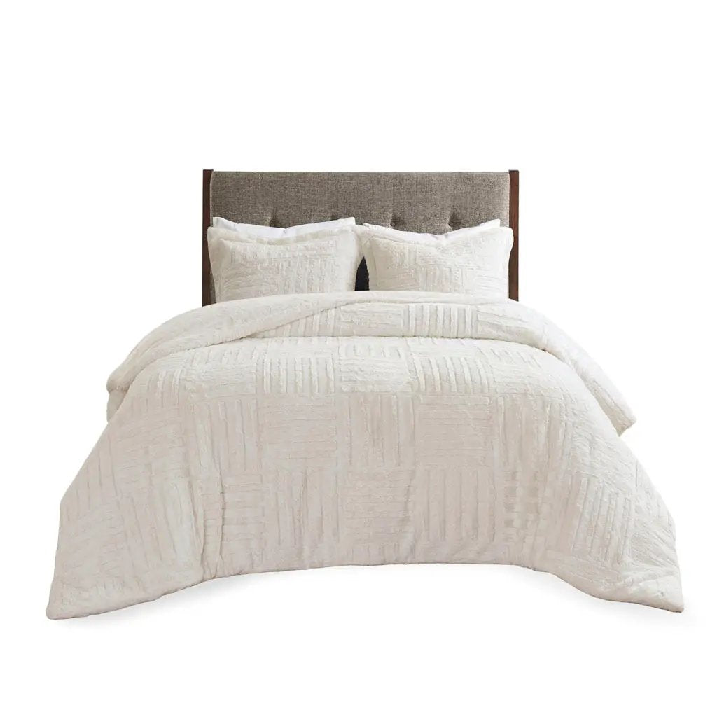 Twin Fur Down Alternative Comforter Mini Set by HouseOfZazla