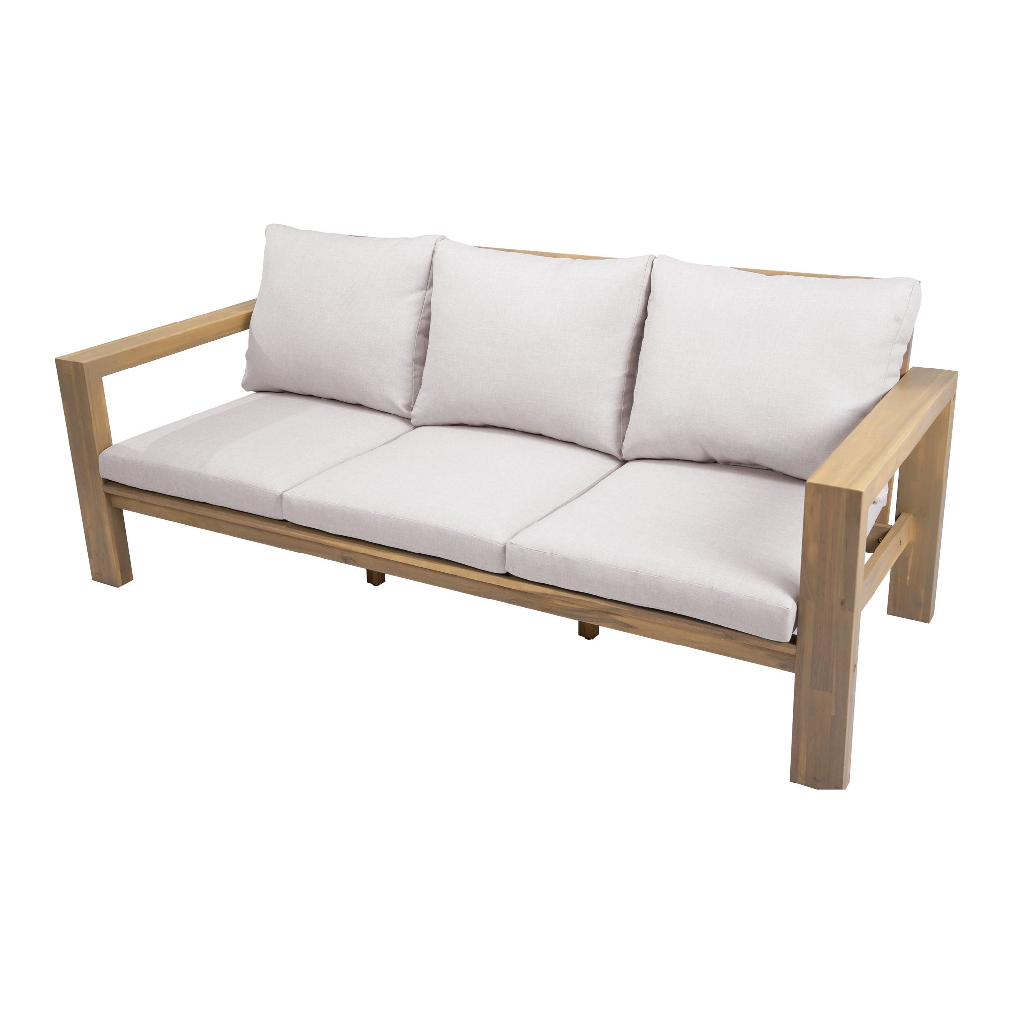 3 Seater Patio Set, Outdoor Sofa & Coffee Table Set by HouseOfZazla