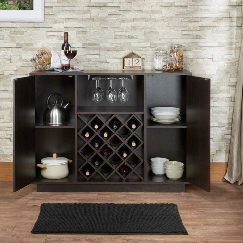Hazen - Wine Cabinet - Espresso by HouseOfZazla
