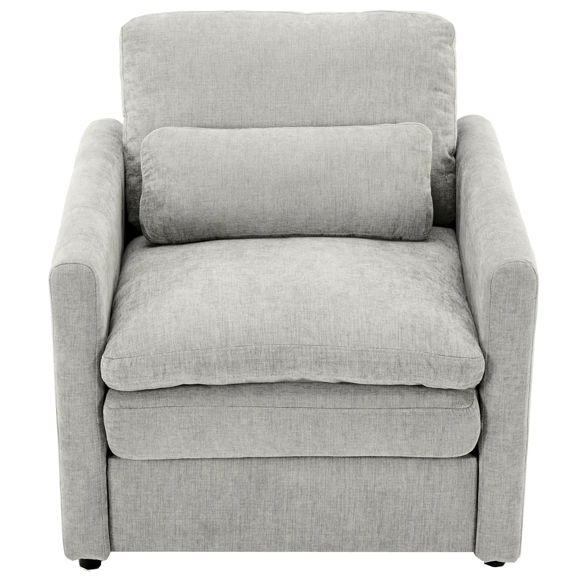 Cozy Upholstered Cushion Armchair For Living Room by HouseOfZazla