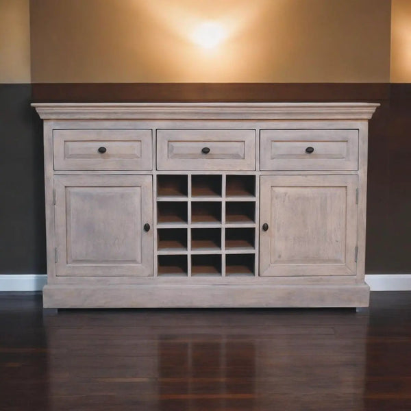 Wine Storage Unit - Gray Ash