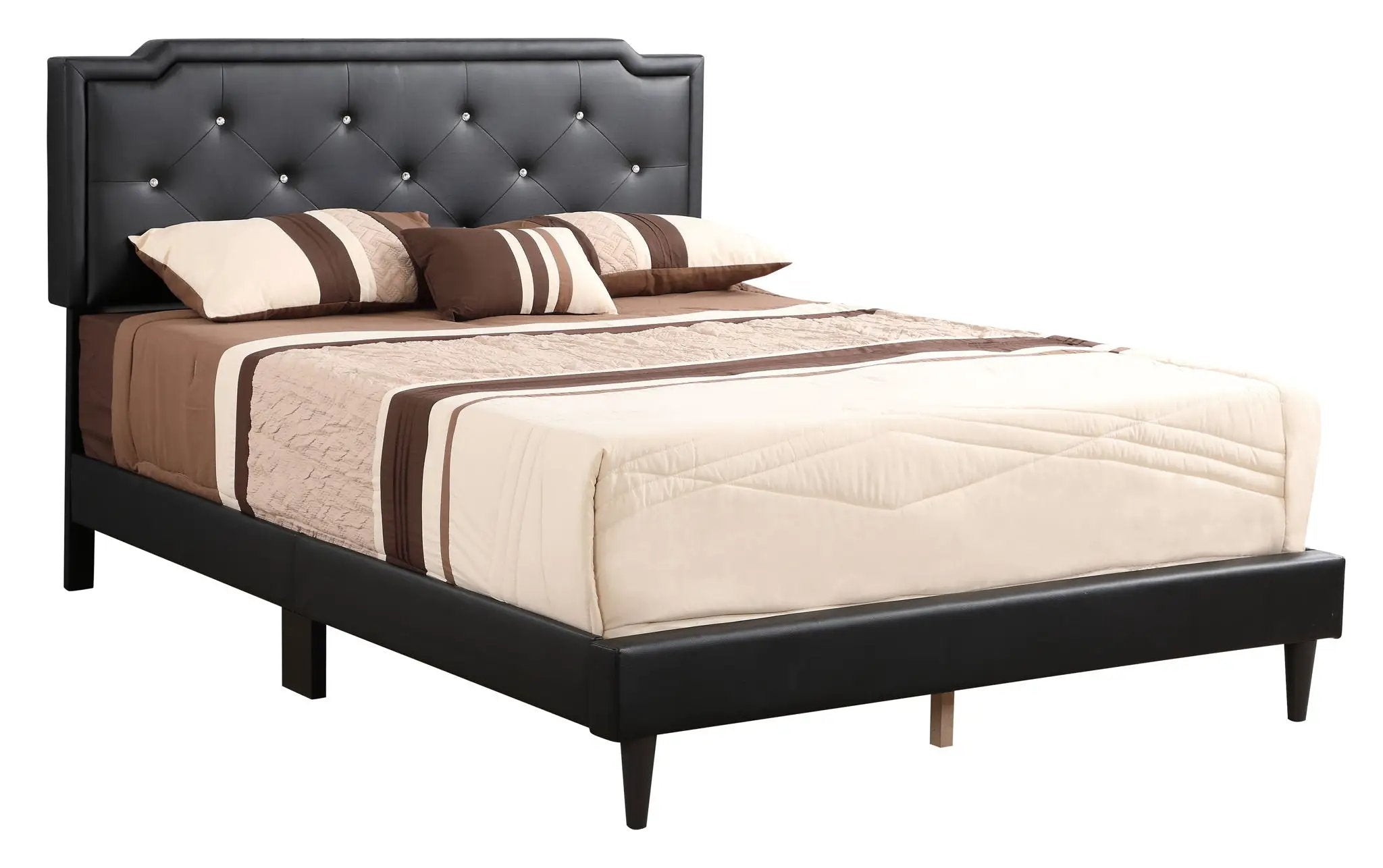 Button Tufted Bed Charming For Cozy Spaces by HouseOfZazla