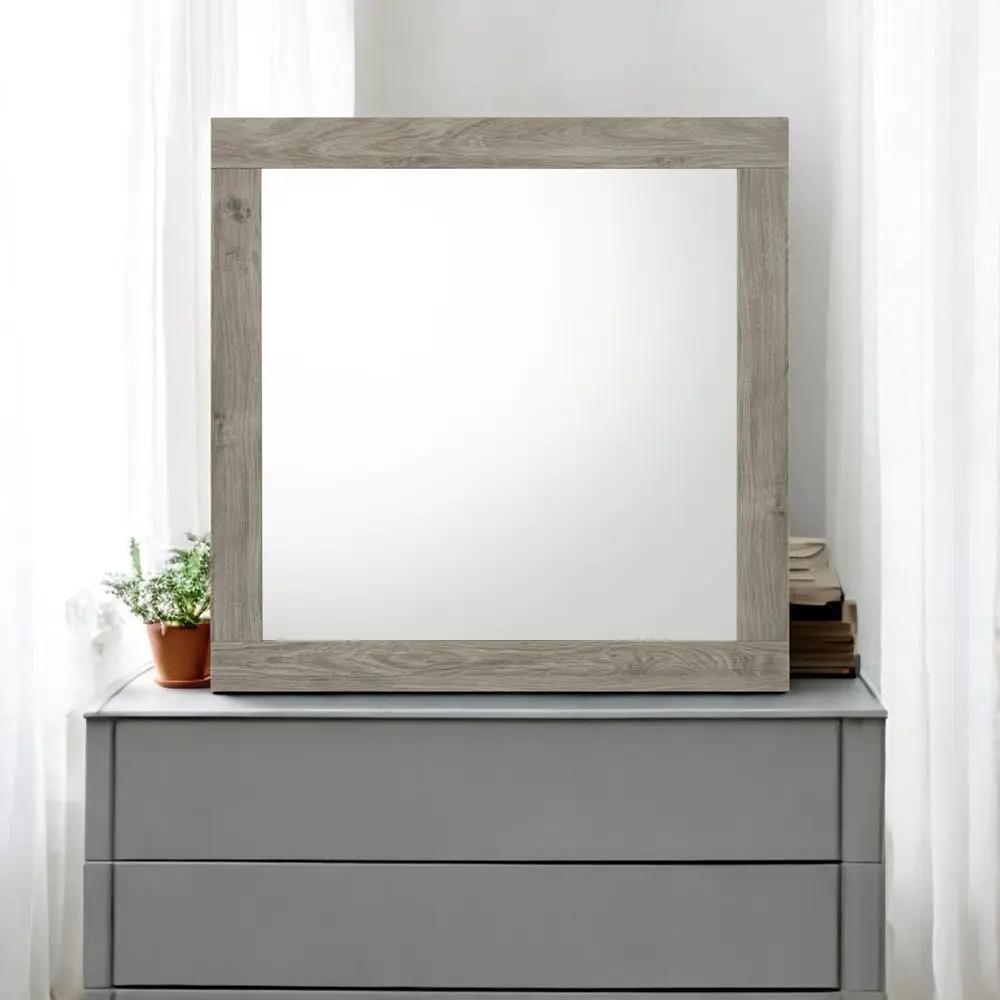Mari - Mirror - Light Gray Finish by Unique Piece Furniture
