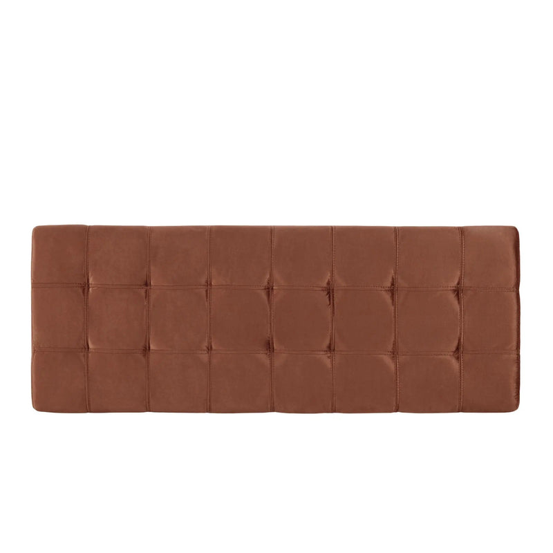Wendover Elegant Tufted Storage Bench With Lift-Up Top And Birch Wood Legs by HouseOfZazla