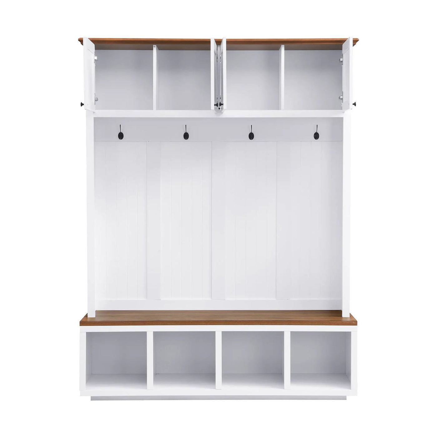 Entryway Hall Tree With Bench And Storage by Unique Piece Furniture