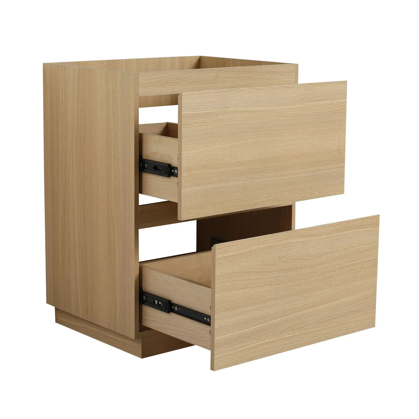 Modern Freestanding Bathroom Vanity Cabinet With Double Drawer by HouseOfZazla