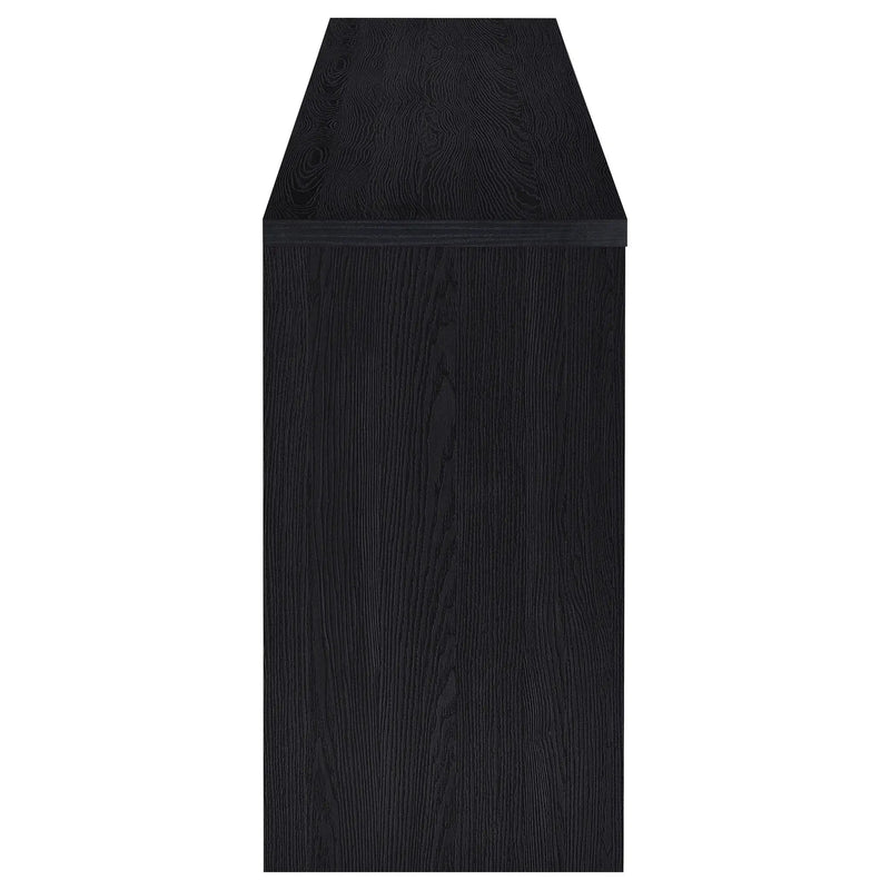 Denison 3-piece Entertainment Center 79-inch TV Stand Black by Unique Piece Furniture