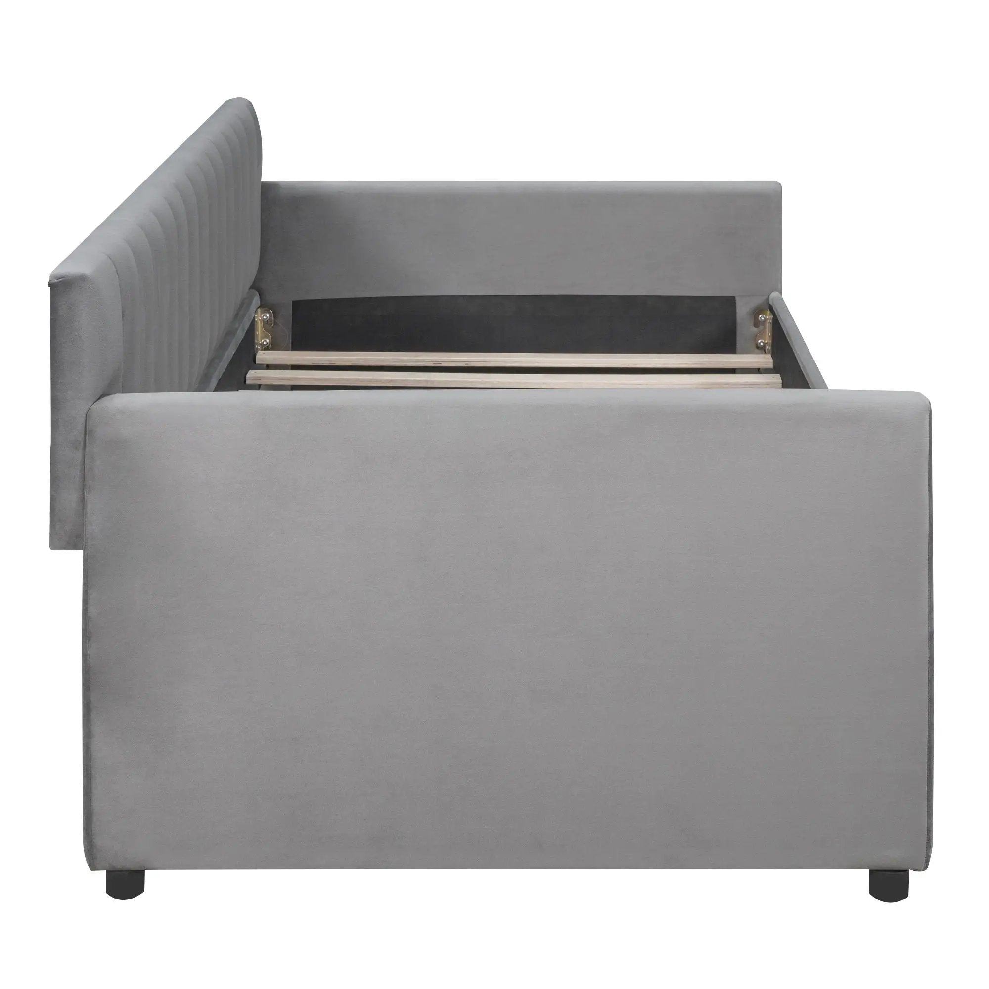 Upholstered Daybed With Slat Support by Unique Piece Furniture