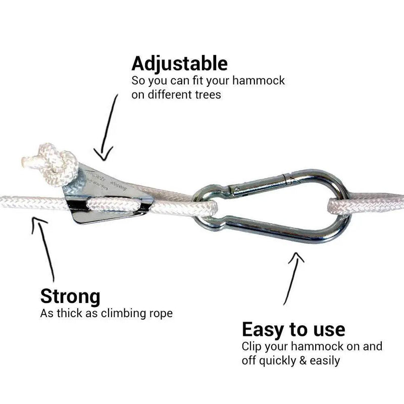 Amazonas Smart Rope Fixing - White by Outdoor-USA®