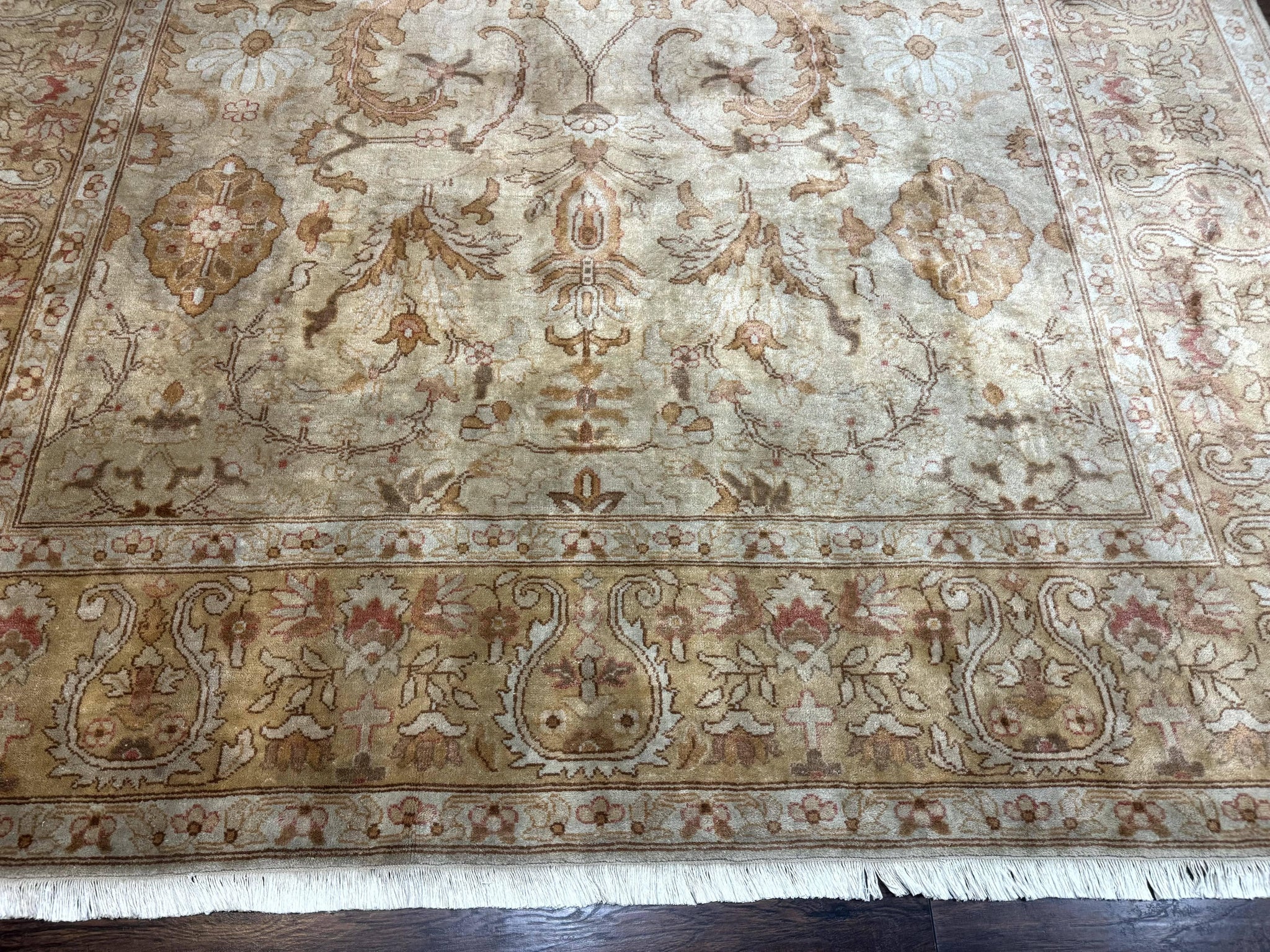 Turkish Oushak Rug 8 x 11.6 by Jewel Rugs